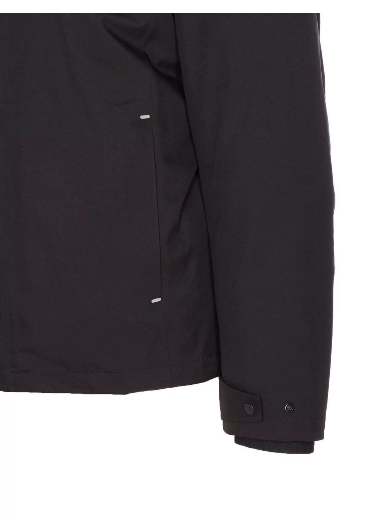 Woolrich Hooded Padded Jacket Featuring Zip Pockets