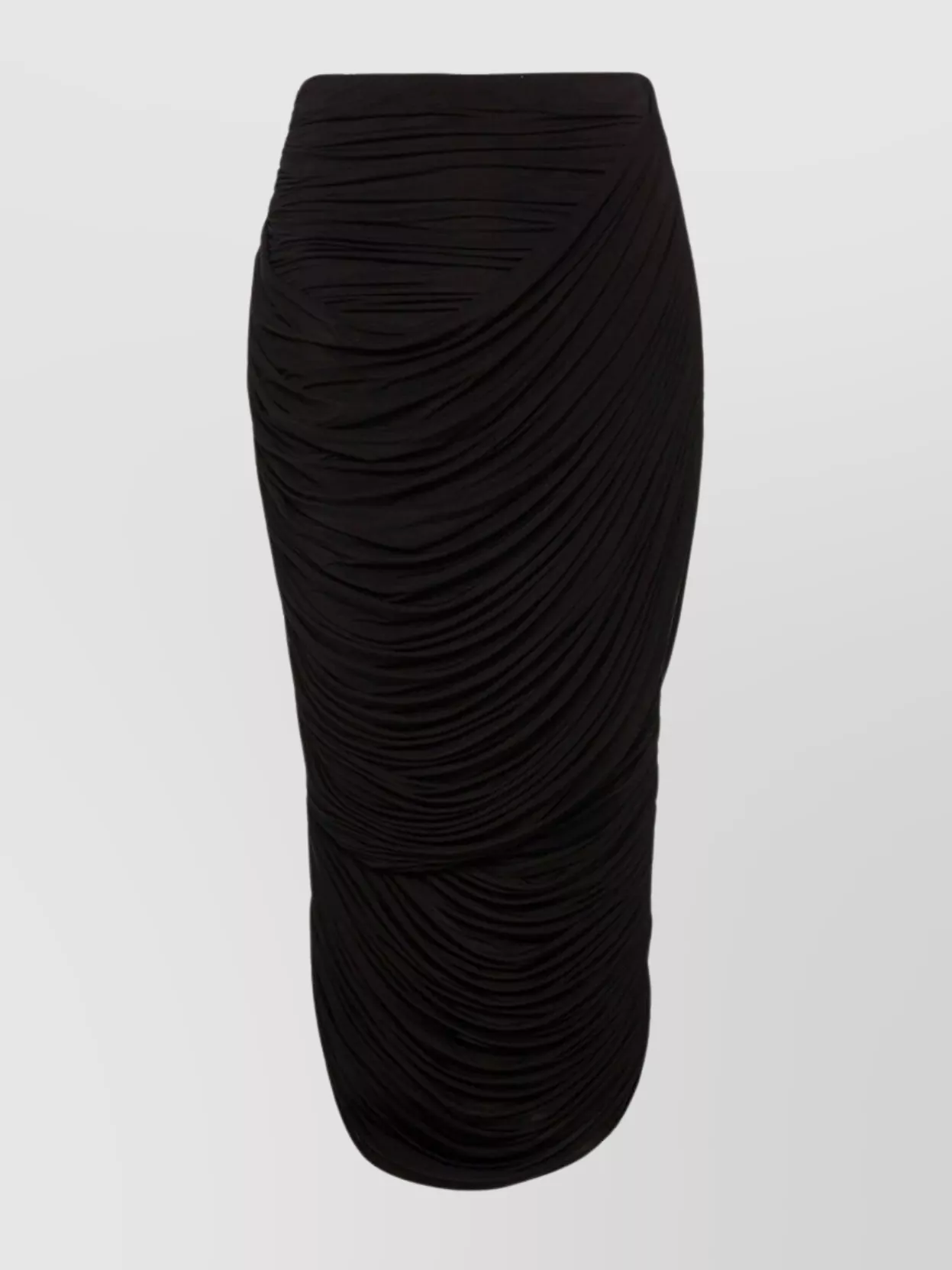 Magda Butrym Midi Skirt With Draped And Ruched Design