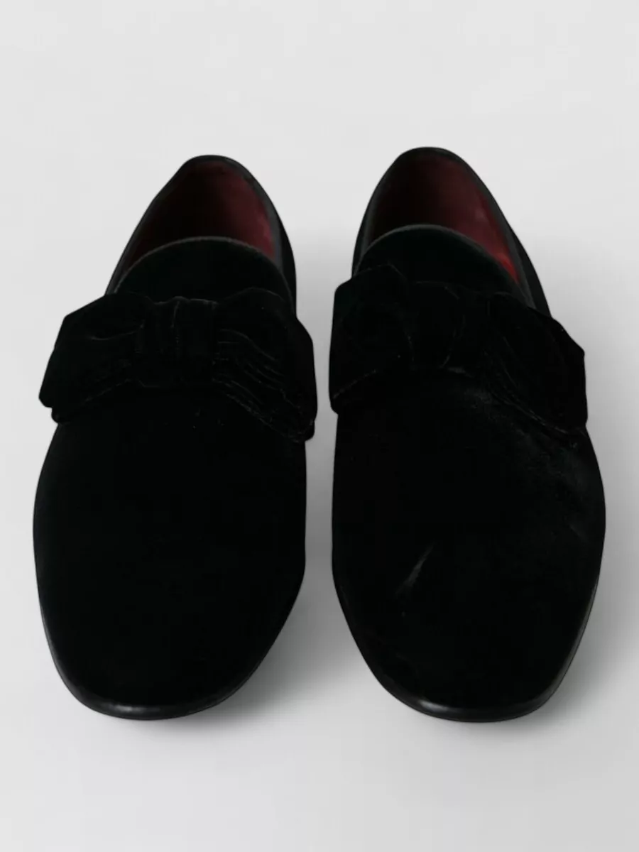 Dolce&Gabbana velvet loafers