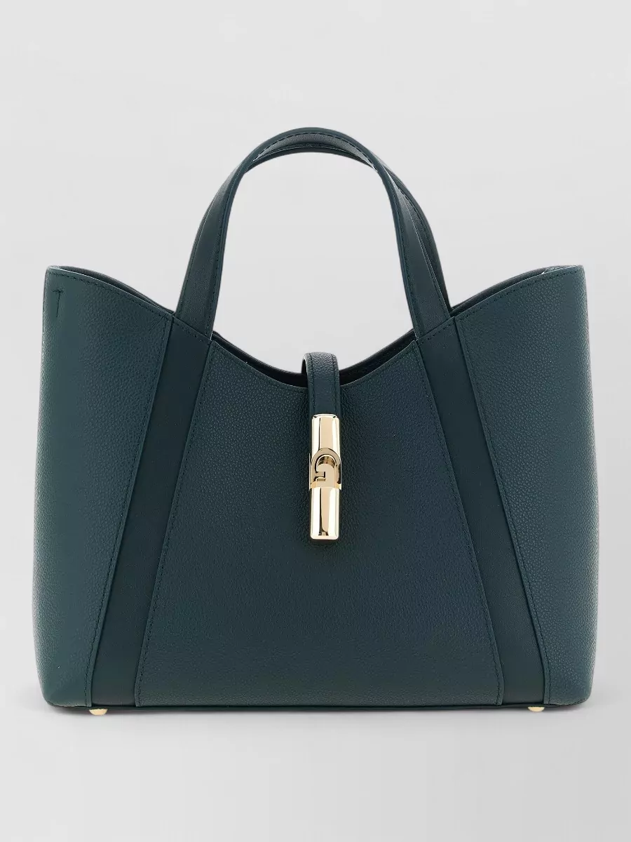 Furla Na calfskin leather shoulder bag