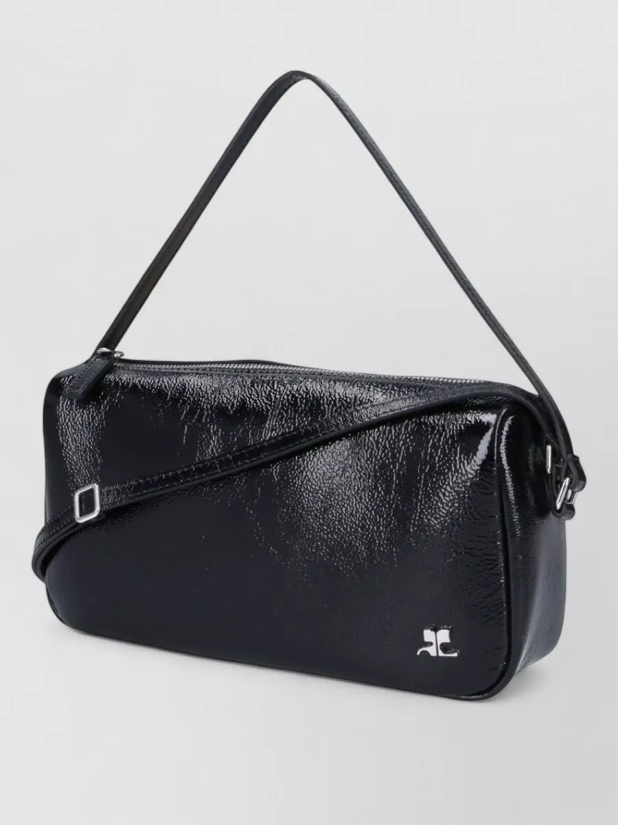 Courrèges Très Courrèges Leather Shoulder Bag