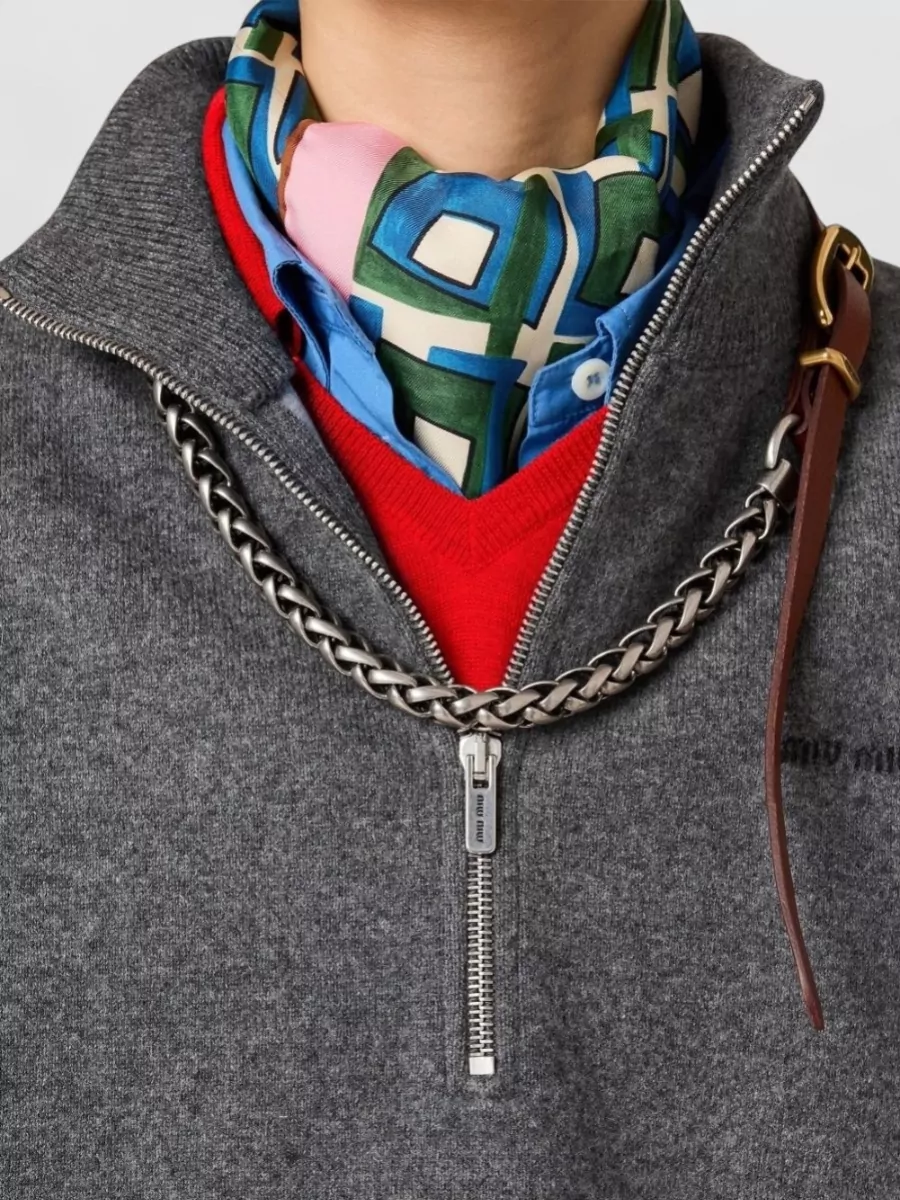 Miu Miu Cashmere Crewneck Sweatshirt