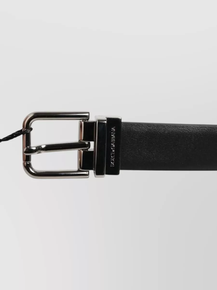 Dolce&Gabbana Leather Studded Belt
