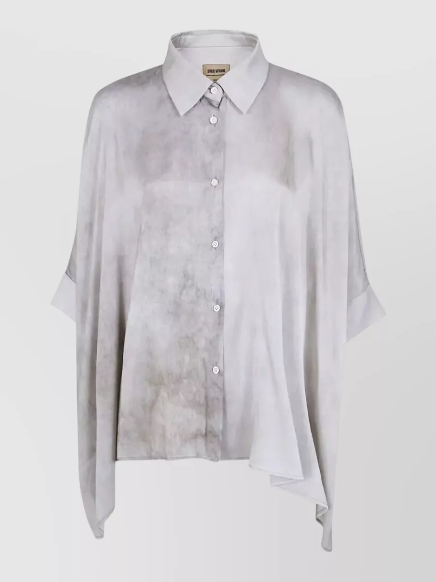 Uma Wang Silk Cropped Fitted Jacket