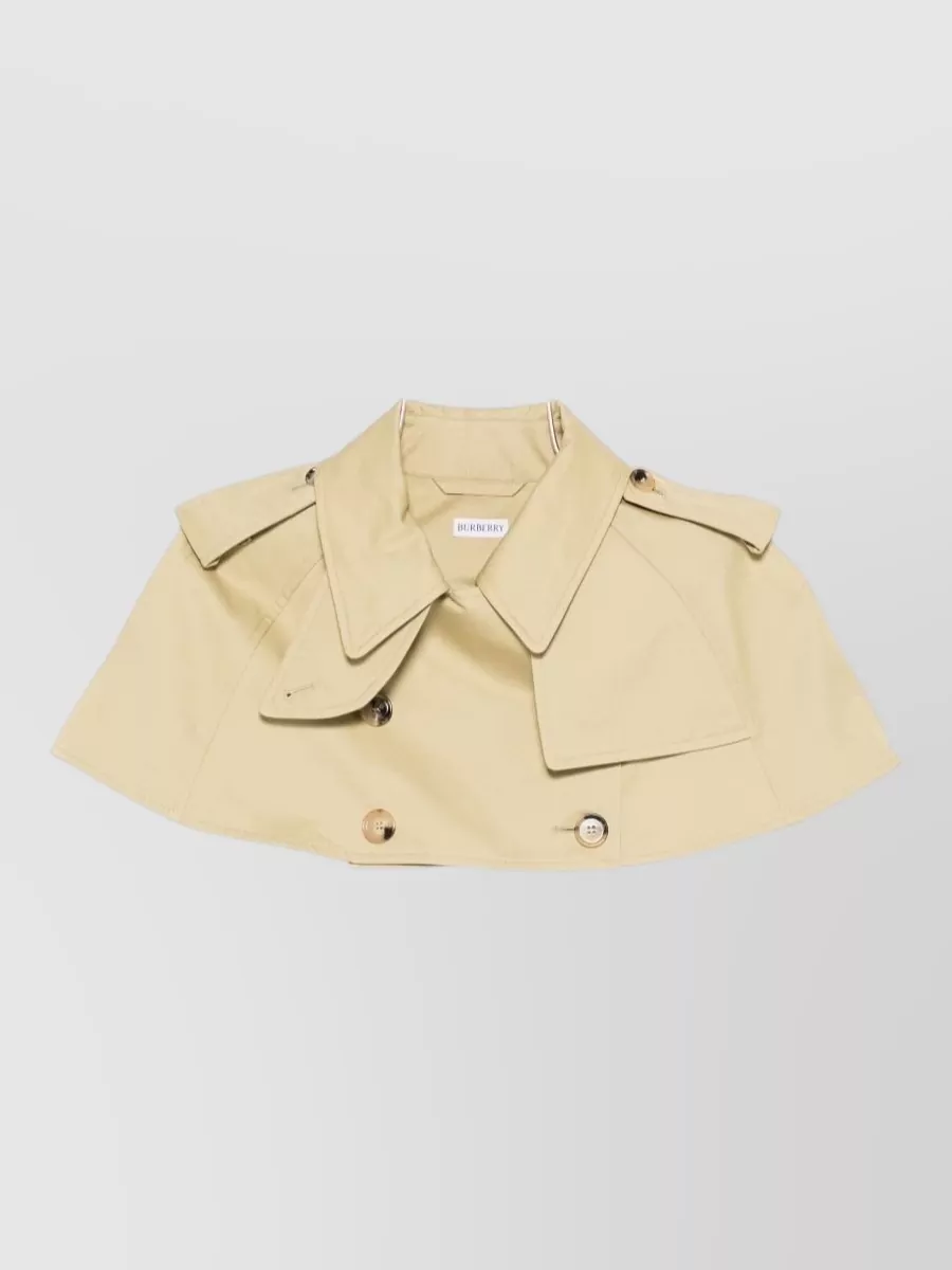 Burberry Cotton trench cape