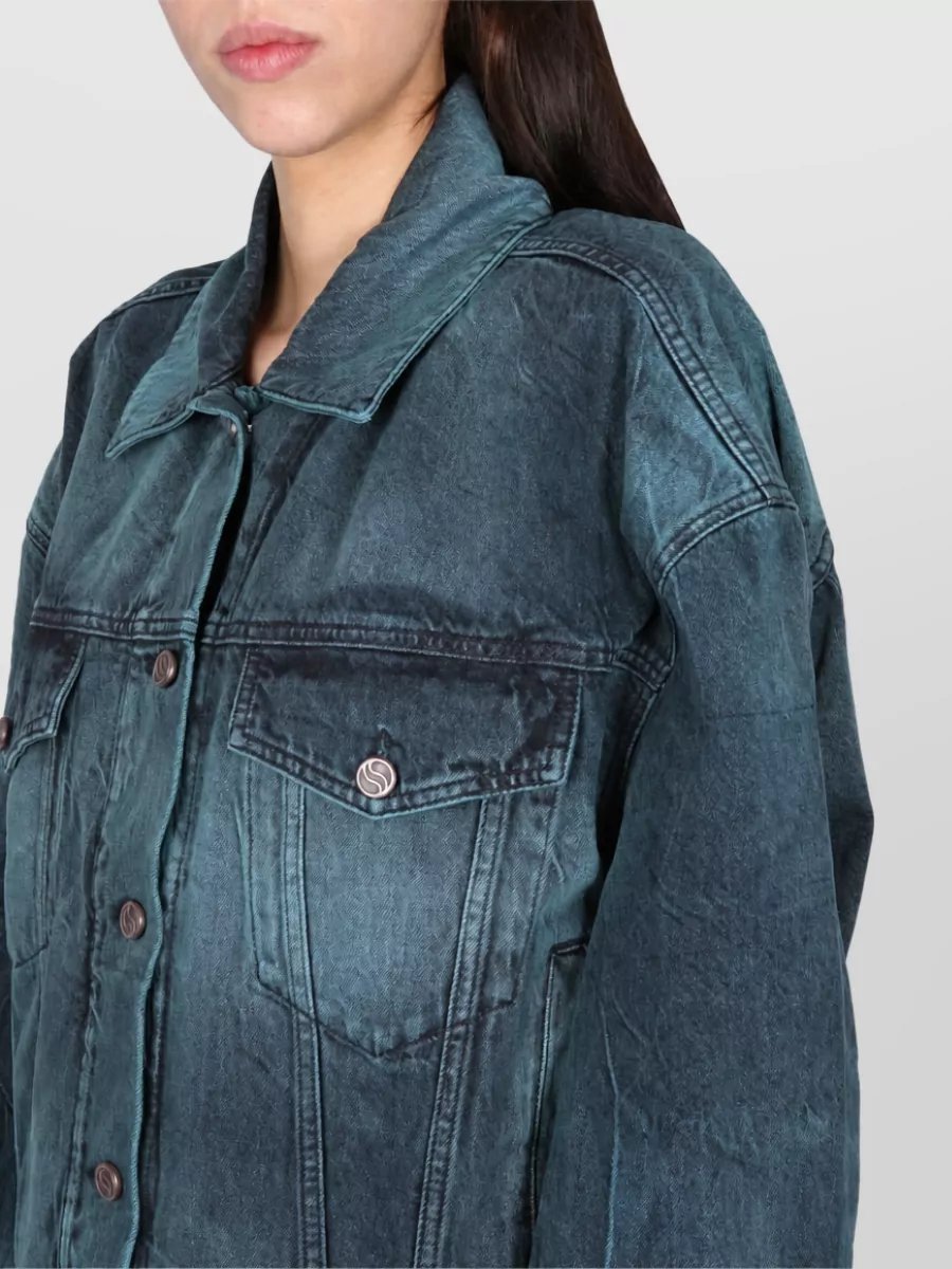 Stella Mccartney Tie Dye Oversized Jacket