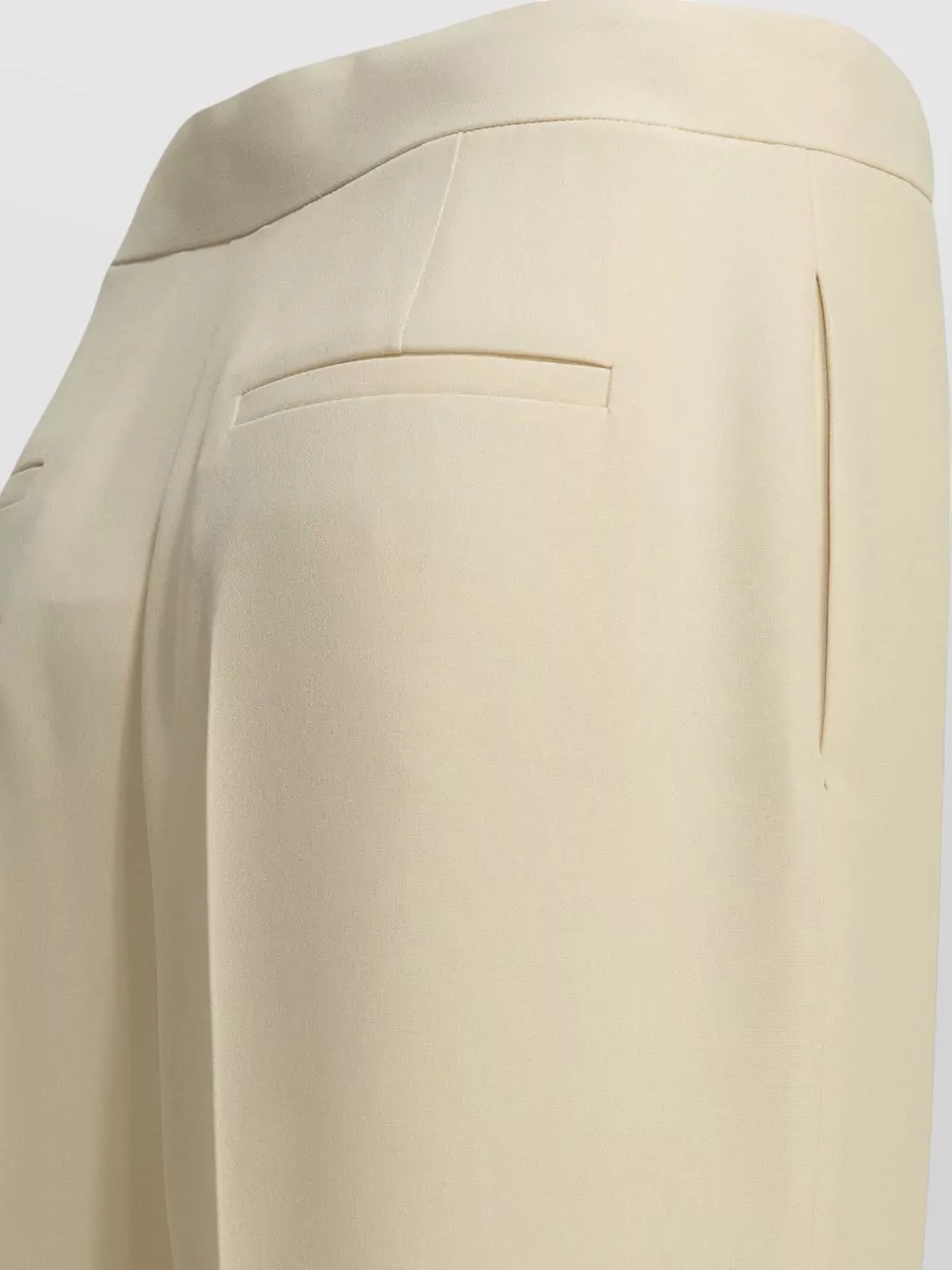 Valentino Silk Wide-Leg Trousers