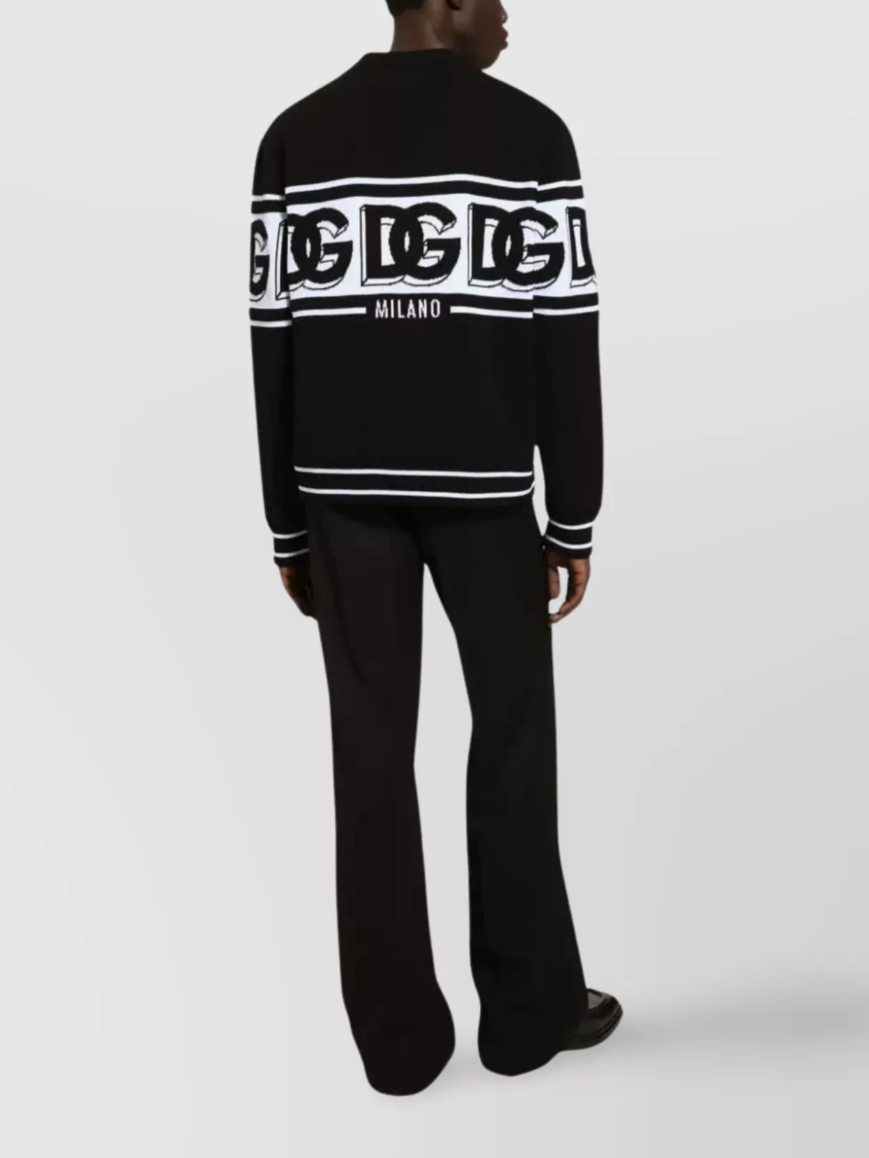 Dolce&Gabbana V-Neck Cardigan Ribbed Trim