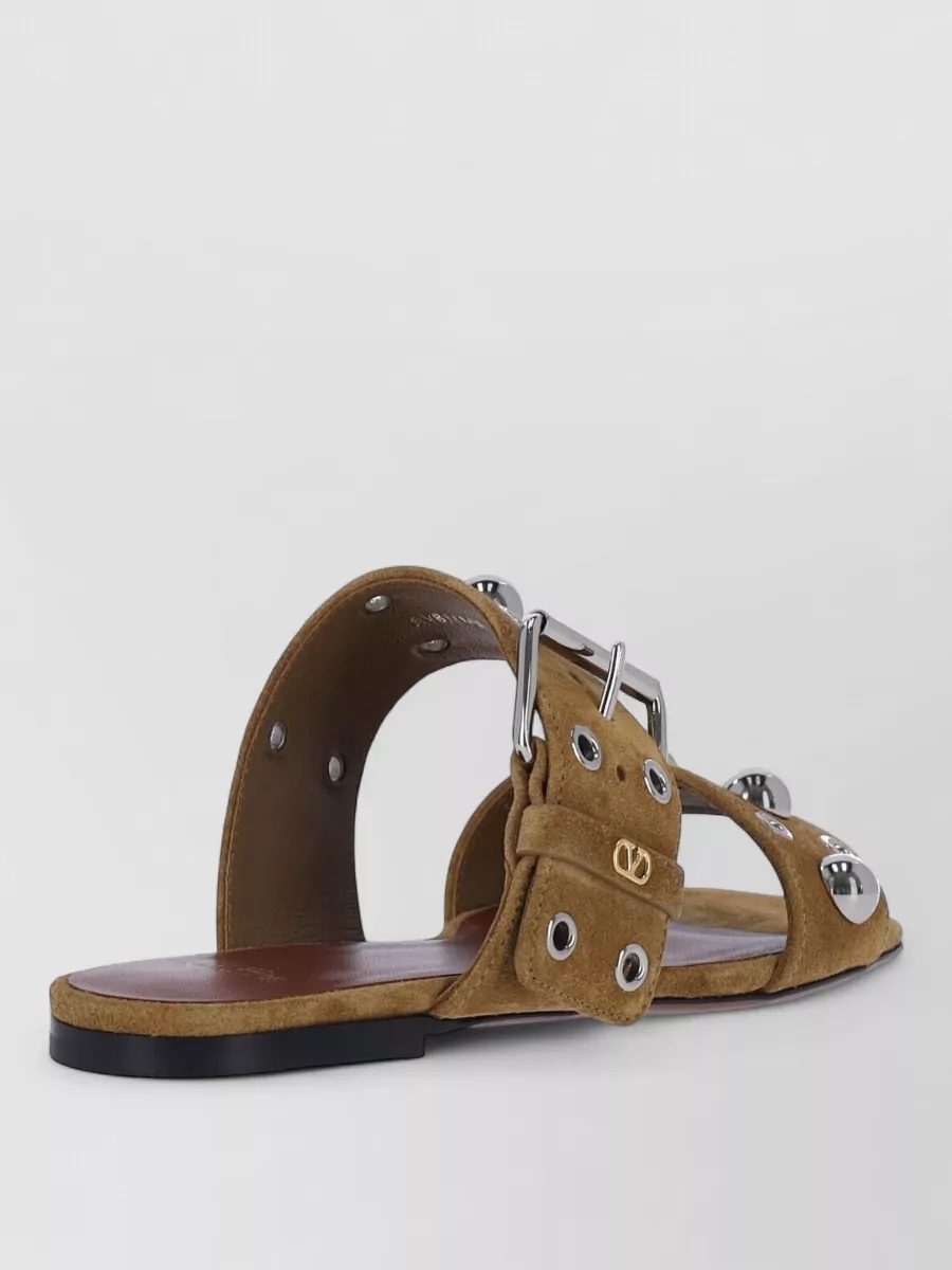 Valentino Garavani leather studded sandals