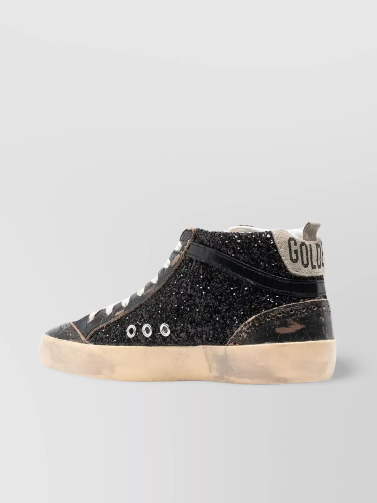 Golden Goose Mid Star Lace-Up Sneakers