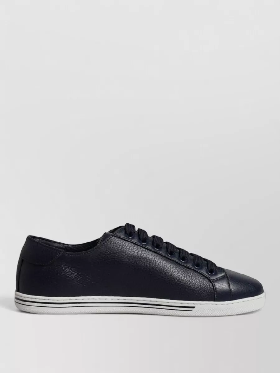 Dolce&Gabbana Leather Low-Top Sneakers