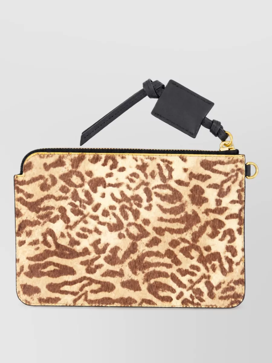 Isabel Marant altay leather clutch bag