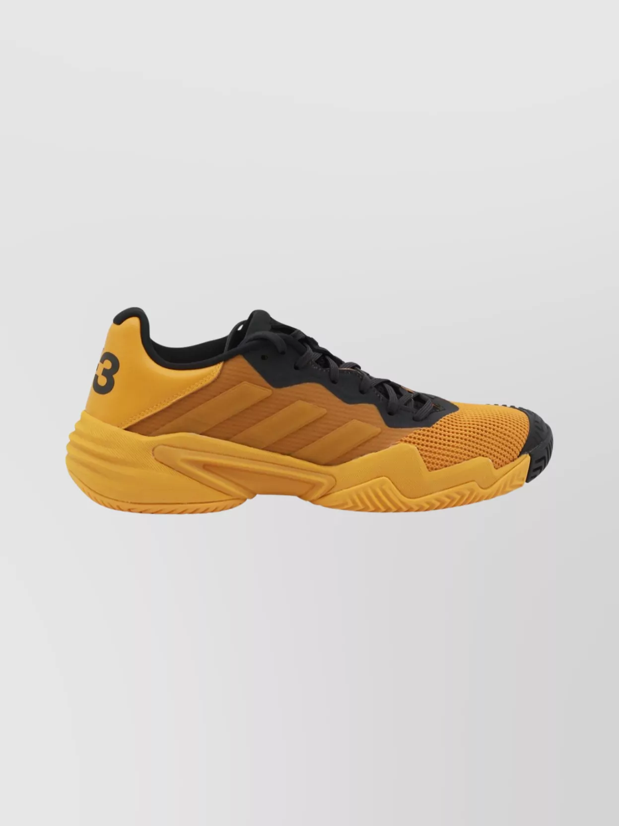 Y-3 Cushioned Sneakers With Mesh Upper And Rubber Sole