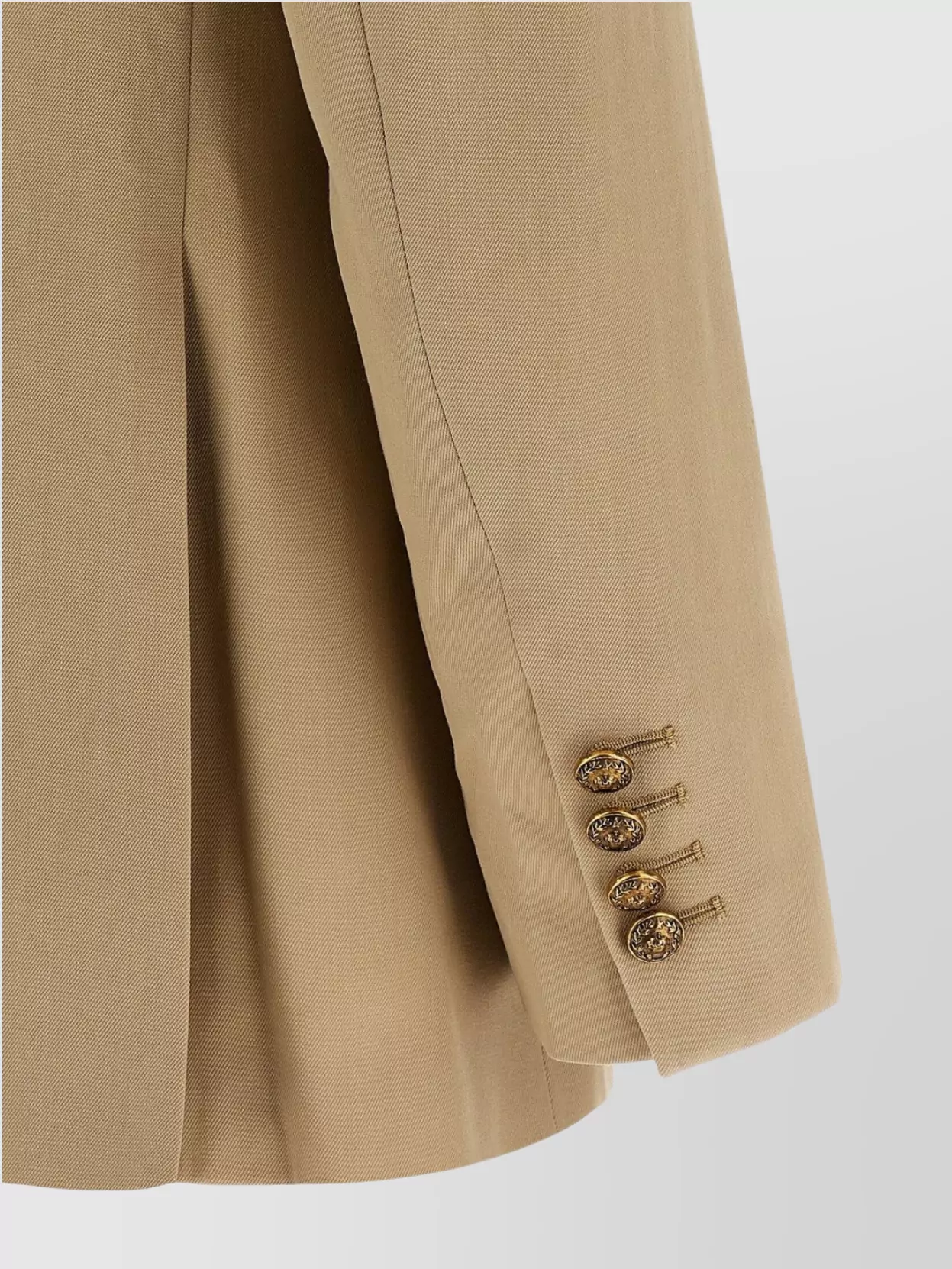 Golden Goose Double-Breasted Blazer Heraldic Buttons