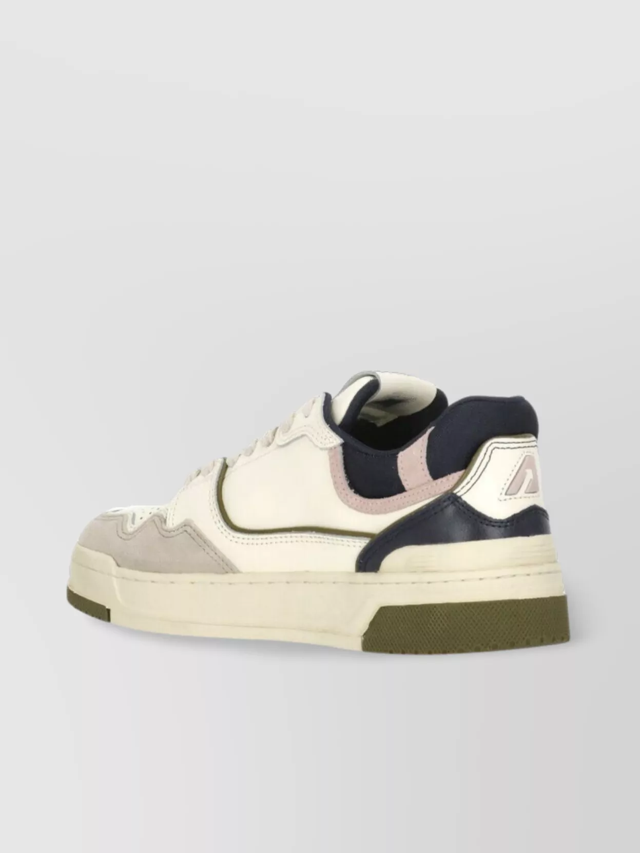 Autry Low Top Leather And Fabric Sneakers