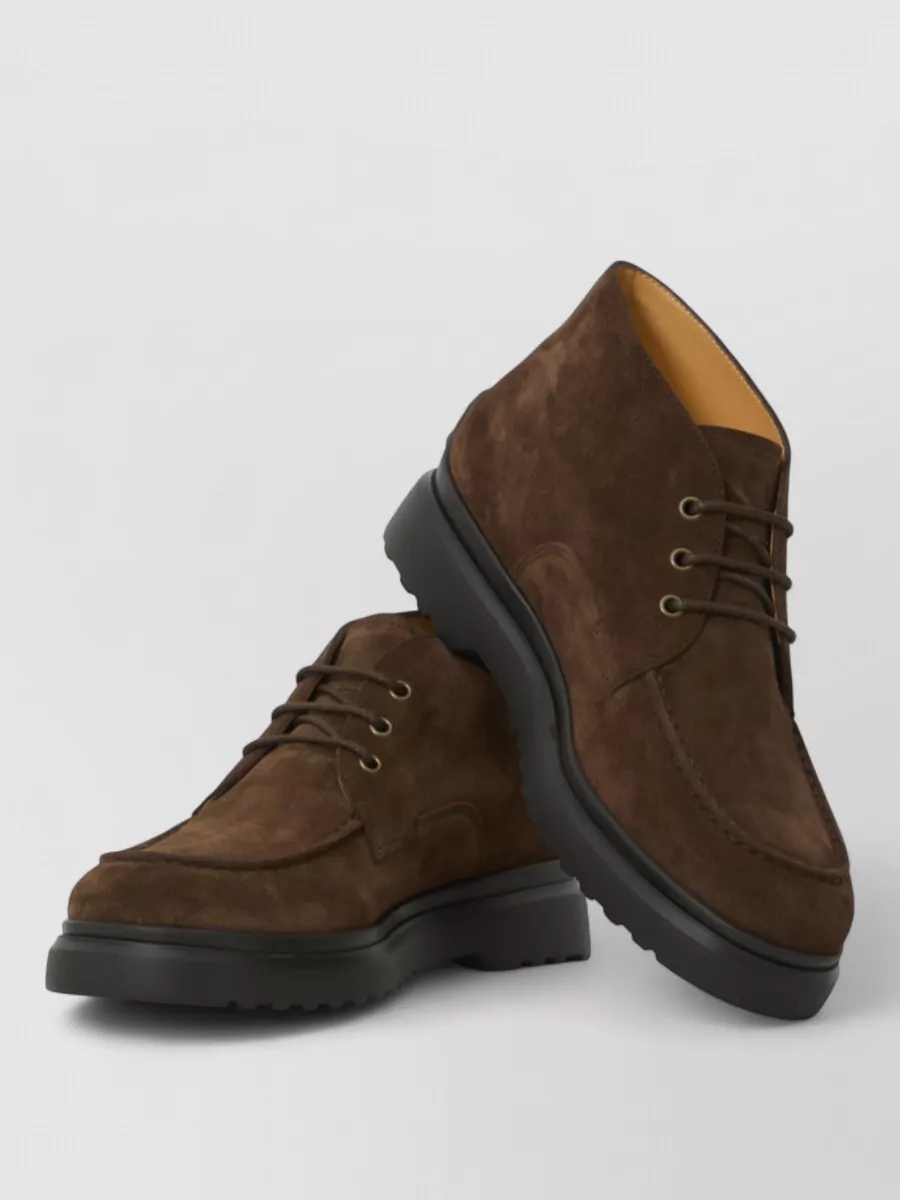 Tod's Leather Lace-Up Derby Shoes
