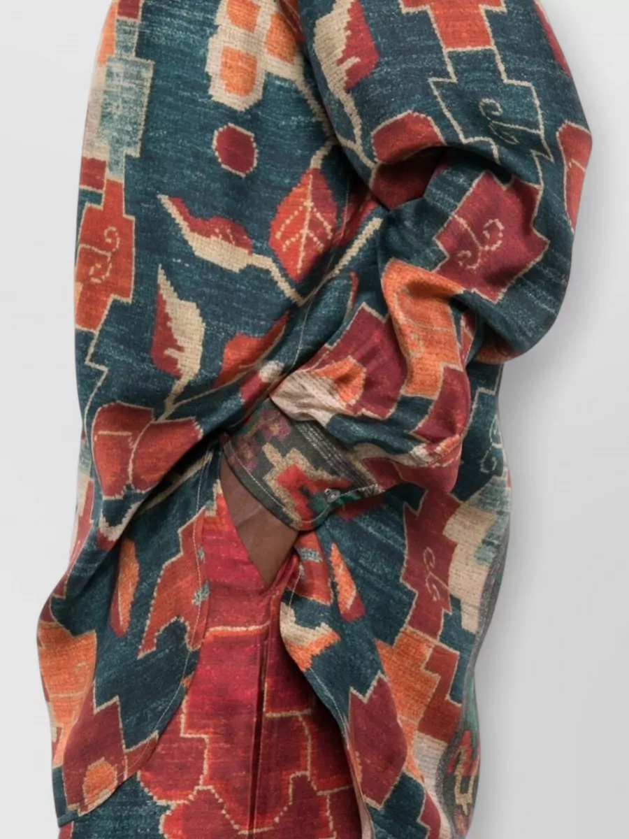 Pierre Louise Mascia Silk Printed Shirt