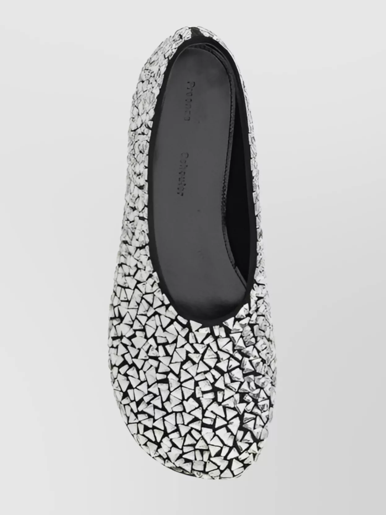 Proenza Schouler Glove Embellished Leather Ballet Flats