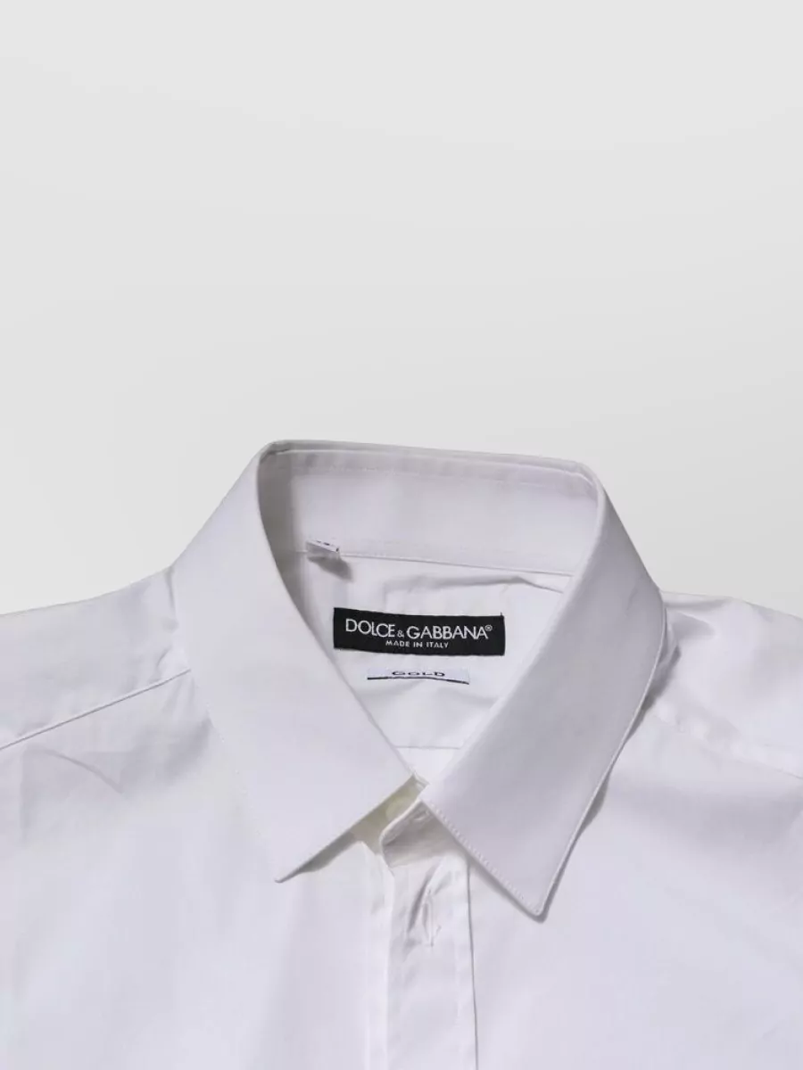 Dolce&Gabbana Cotton Slim-Fit Dress Shirt