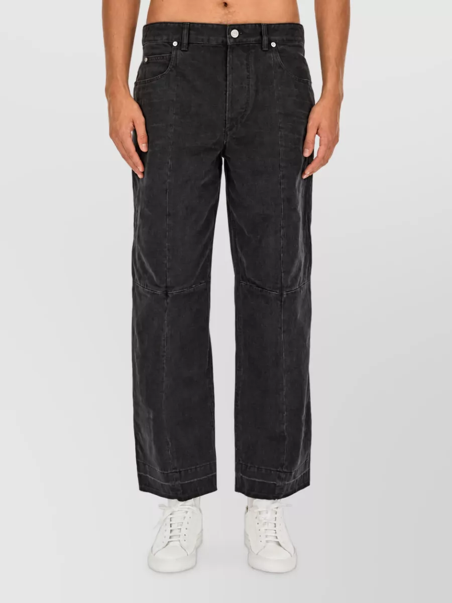 Isabel Marant Jorel straight-leg trousers