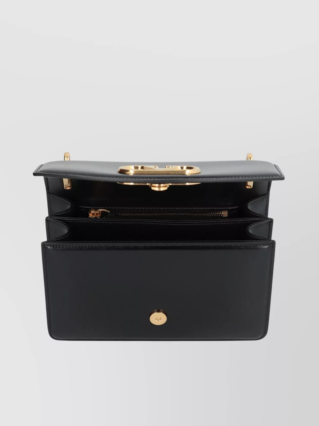 Valentino Garavani Vain Leather Shoulder Bag