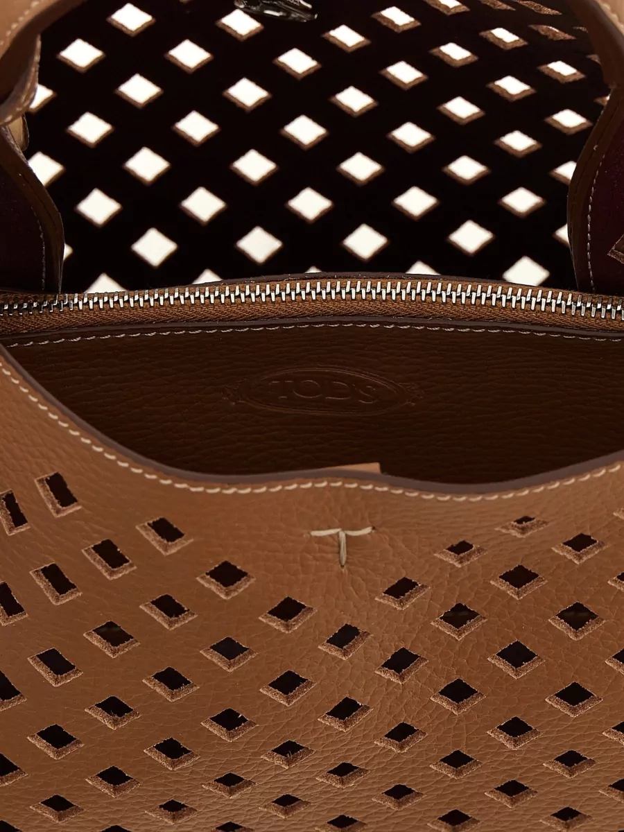 Tod's Apa Micro Crossbody Bag Cut Out Handle Strap