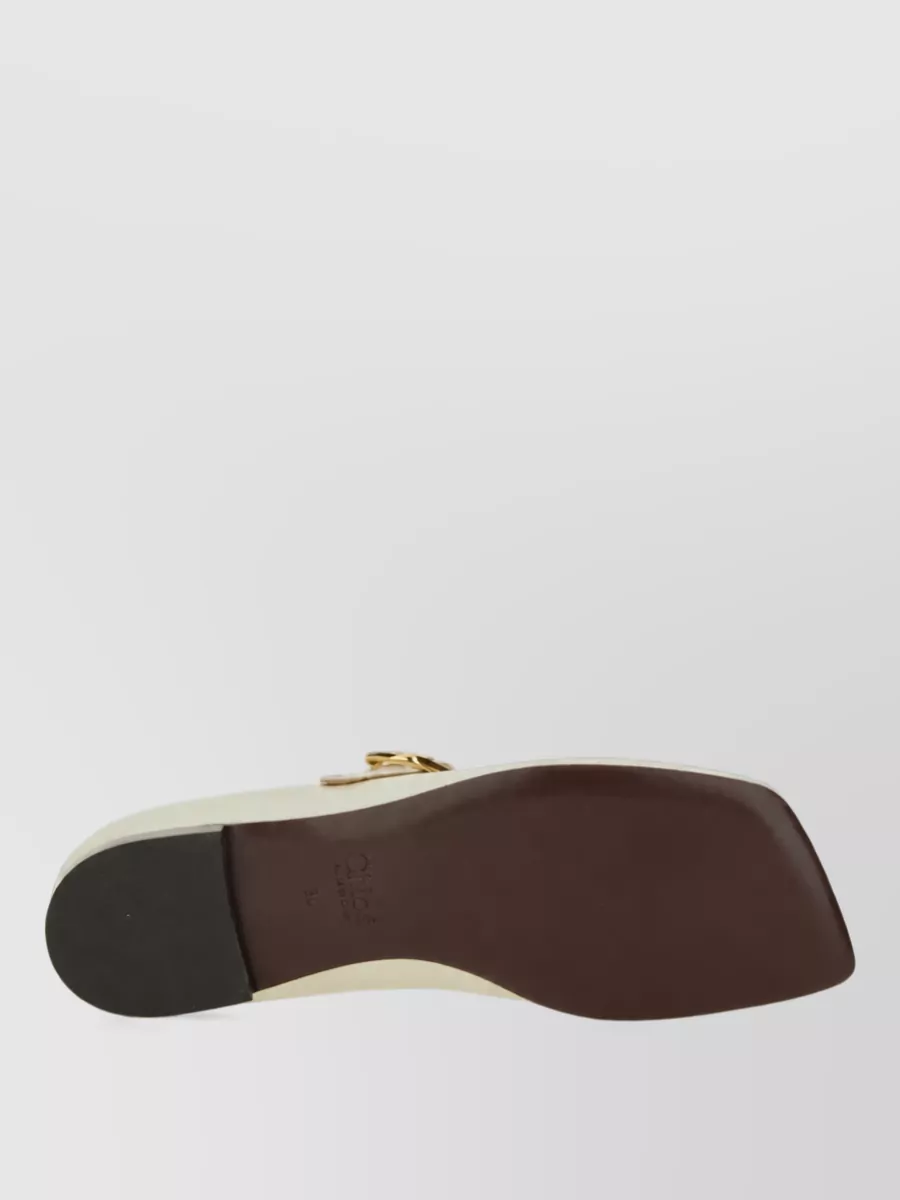 Chloé Leather Ballerina Flats