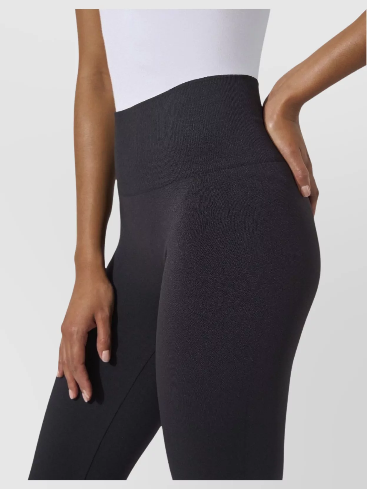 Wolford High Waistband Stretch Fit Seamless Trousers