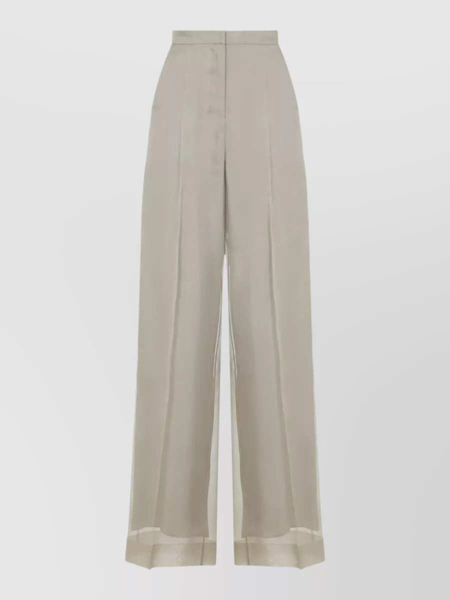 Max Mara Silk wide-leg trousers