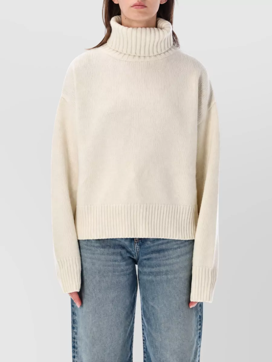 Extreme Cashmere cashmere ribbed turtleneck jumper