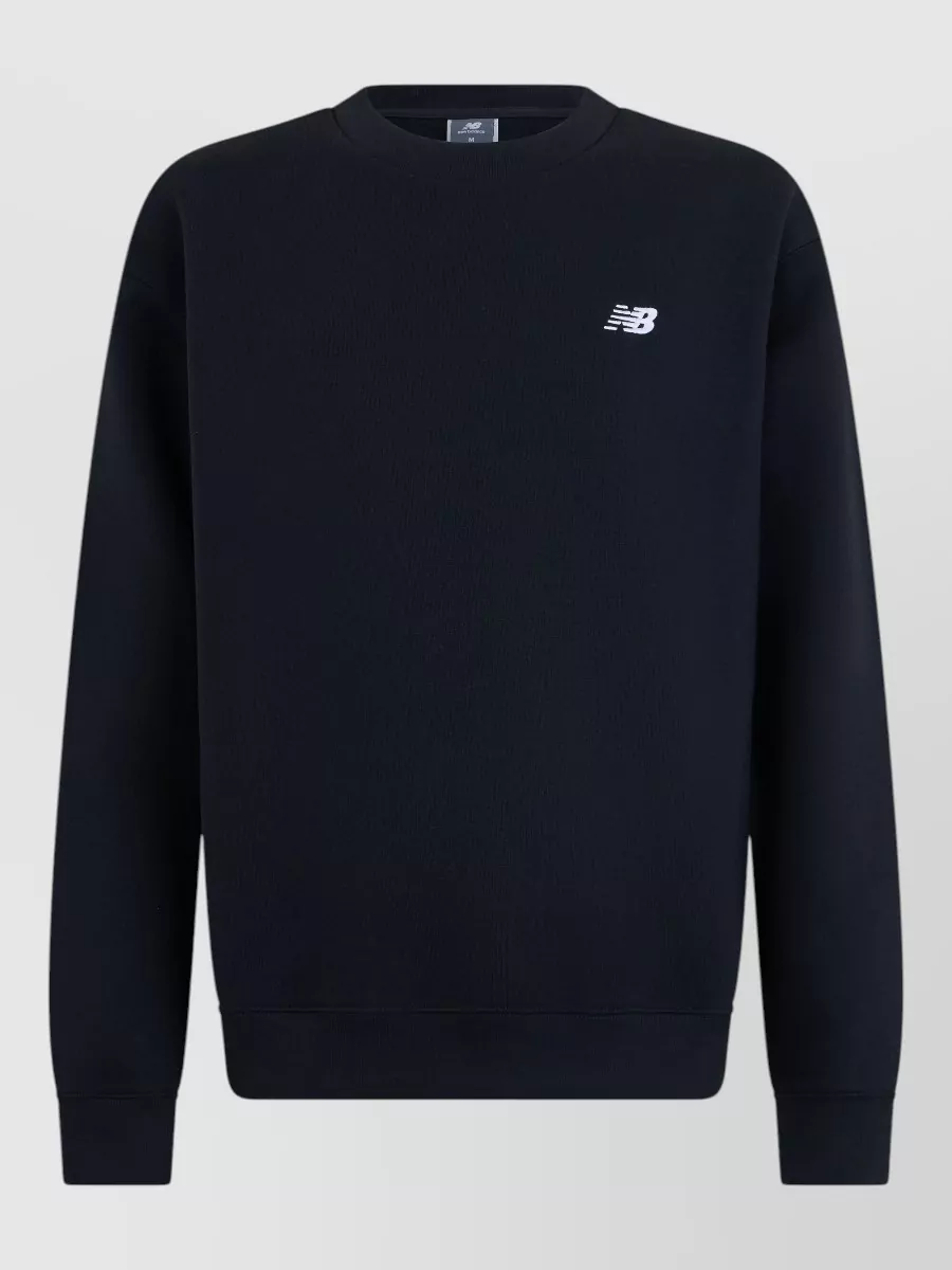 New Balance cotton blend regular fit crewneck sweatshirt