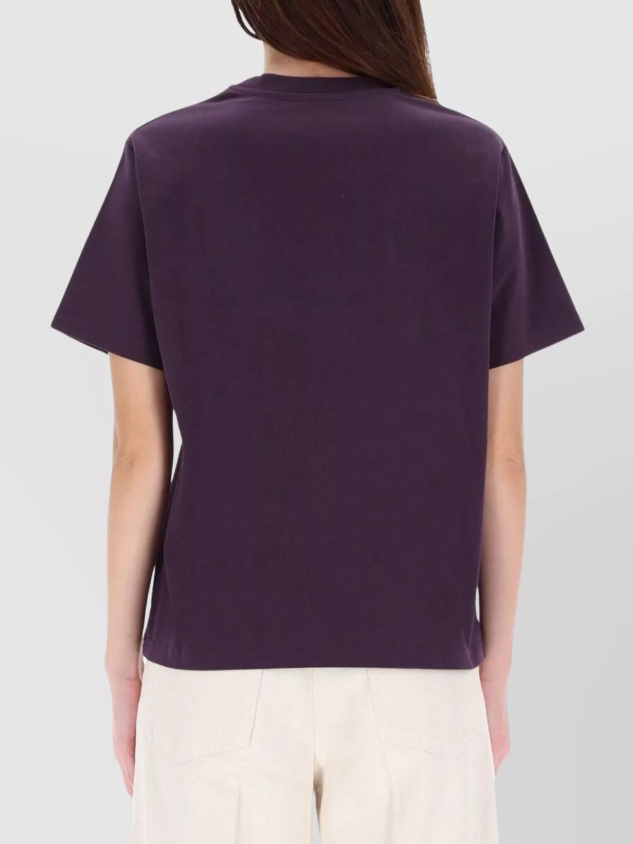 Casablanca Printed Short Sleeve Crew Neck T-Shirt