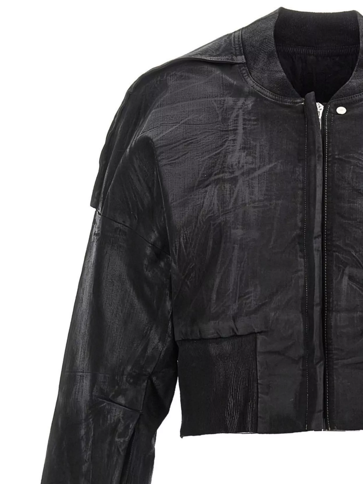 Rick Owens Drkshdw Collage Bomber Jacket In Black