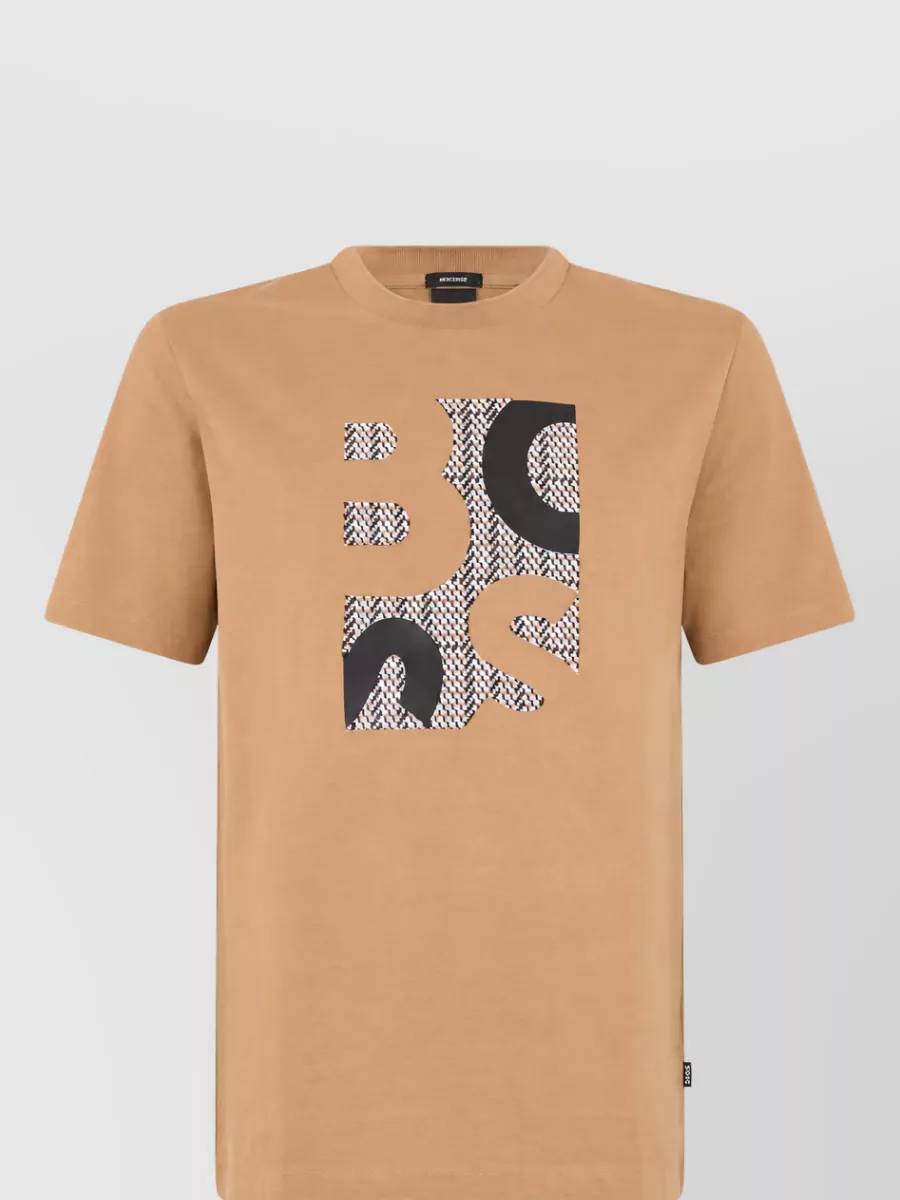 Boss cotton printed short-sleeve t-shirt