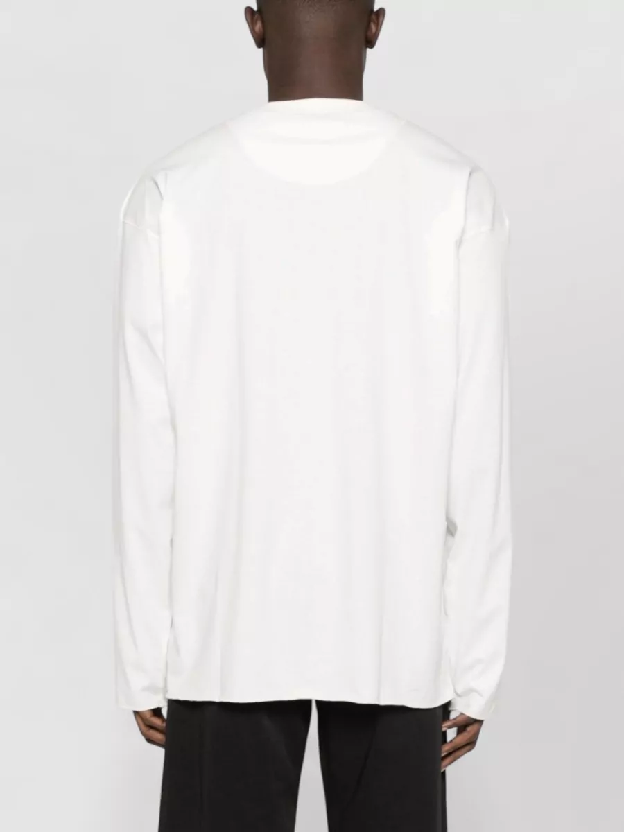 Diesel Relaxed-Fit Long-Sleeve Cotton T-Shirt