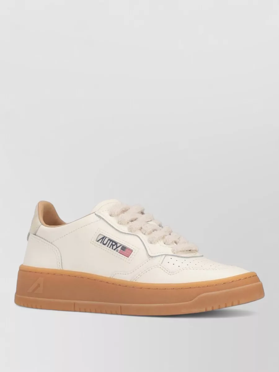 Autry Leather Low-Top Sneakers