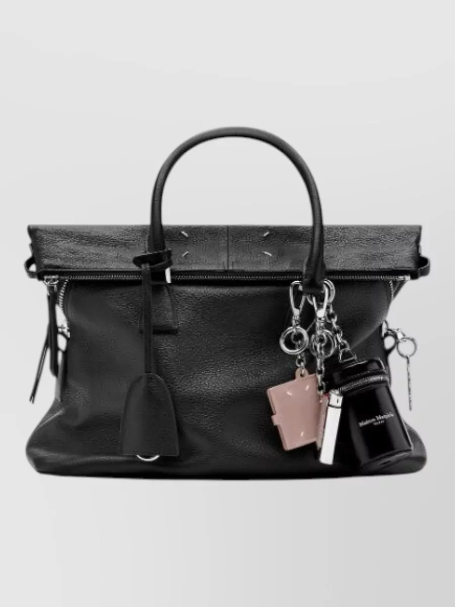 Maison Margiela leather keyring