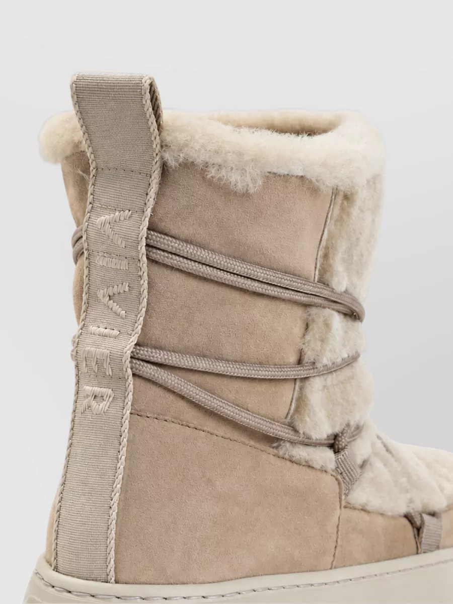Roger Vivier Suede Leather Crystal-Embellished High-Top Sneakers