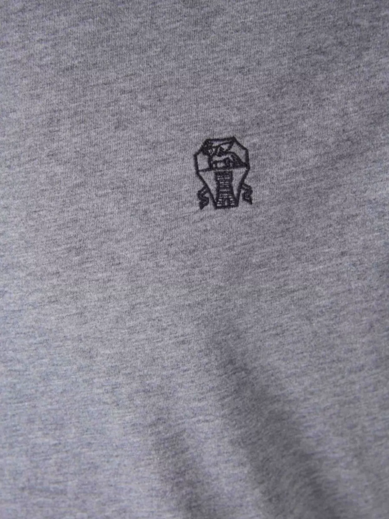 Brunello Cucinelli Short Sleeve T-Shirt Contrast Collar