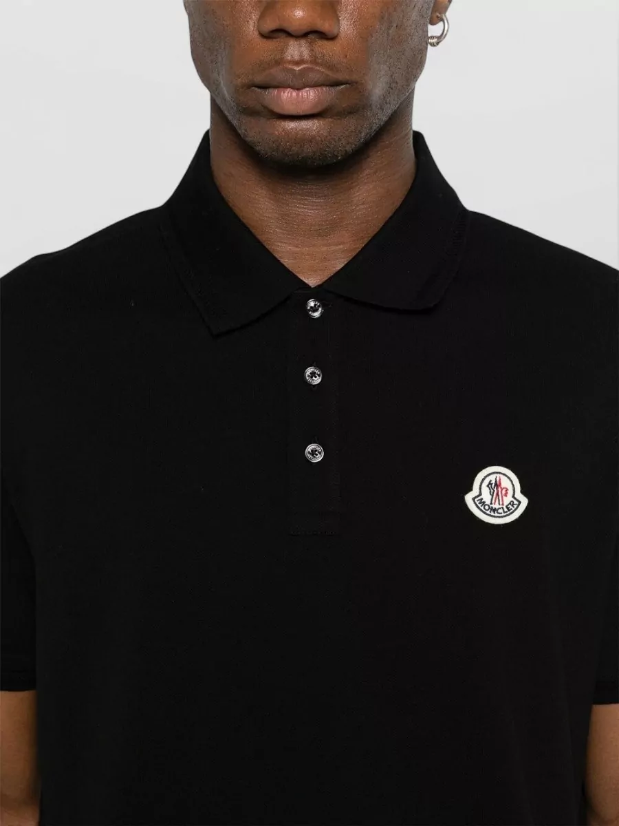 Moncler Cotton Piqué Slim-Fit Polo Shirt
