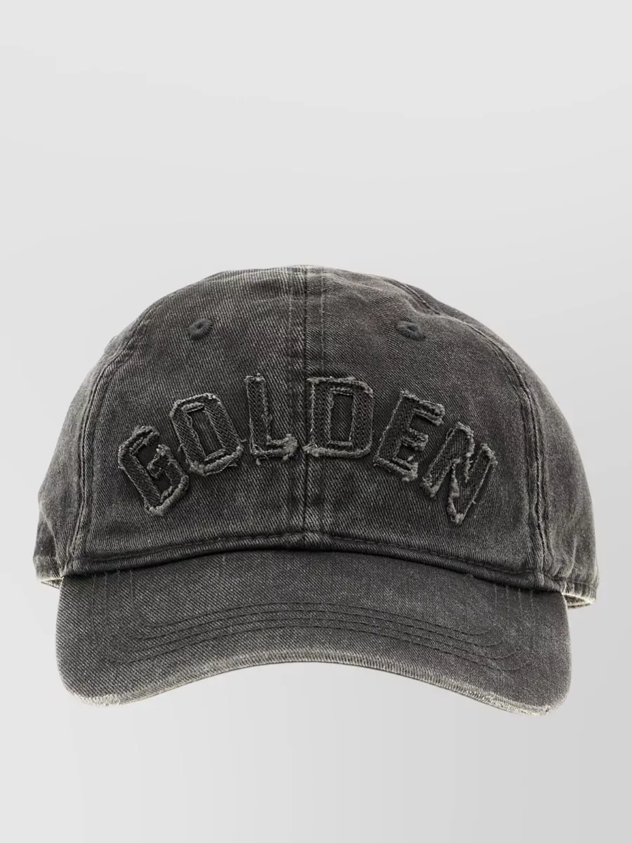 Golden Goose denim baseball cap