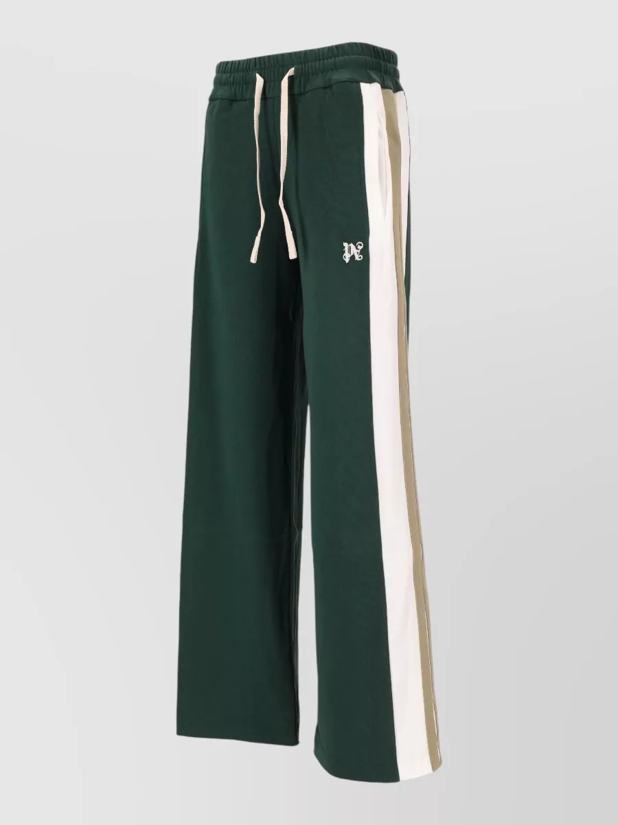 Palm Angels Monogram Colorblock Sweatpant Side Stripes Logo