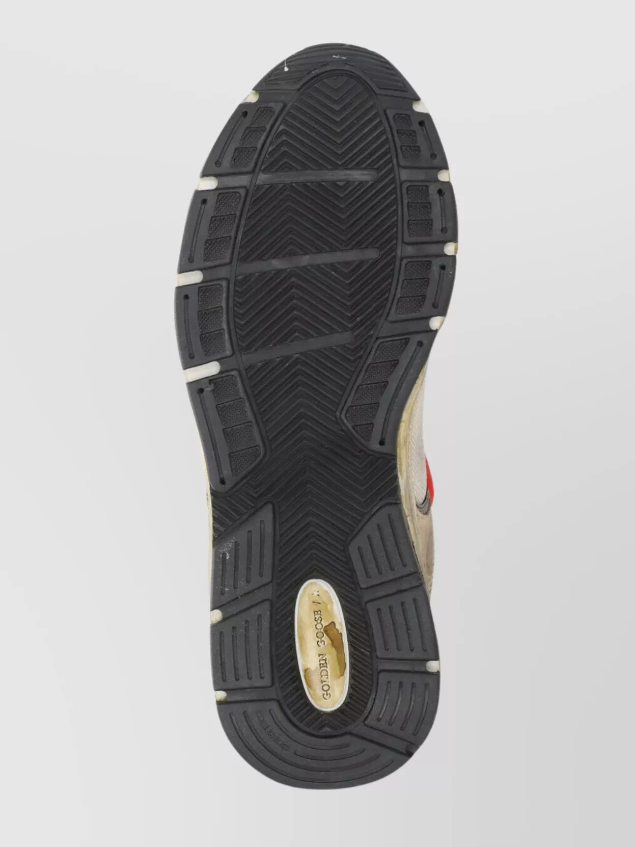 Golden Goose Vintage-finish Golden Leather Sneakers In Green