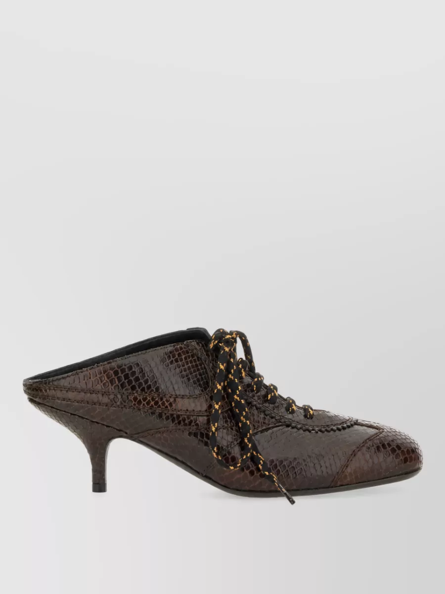 Dries Van Noten Leather Mules