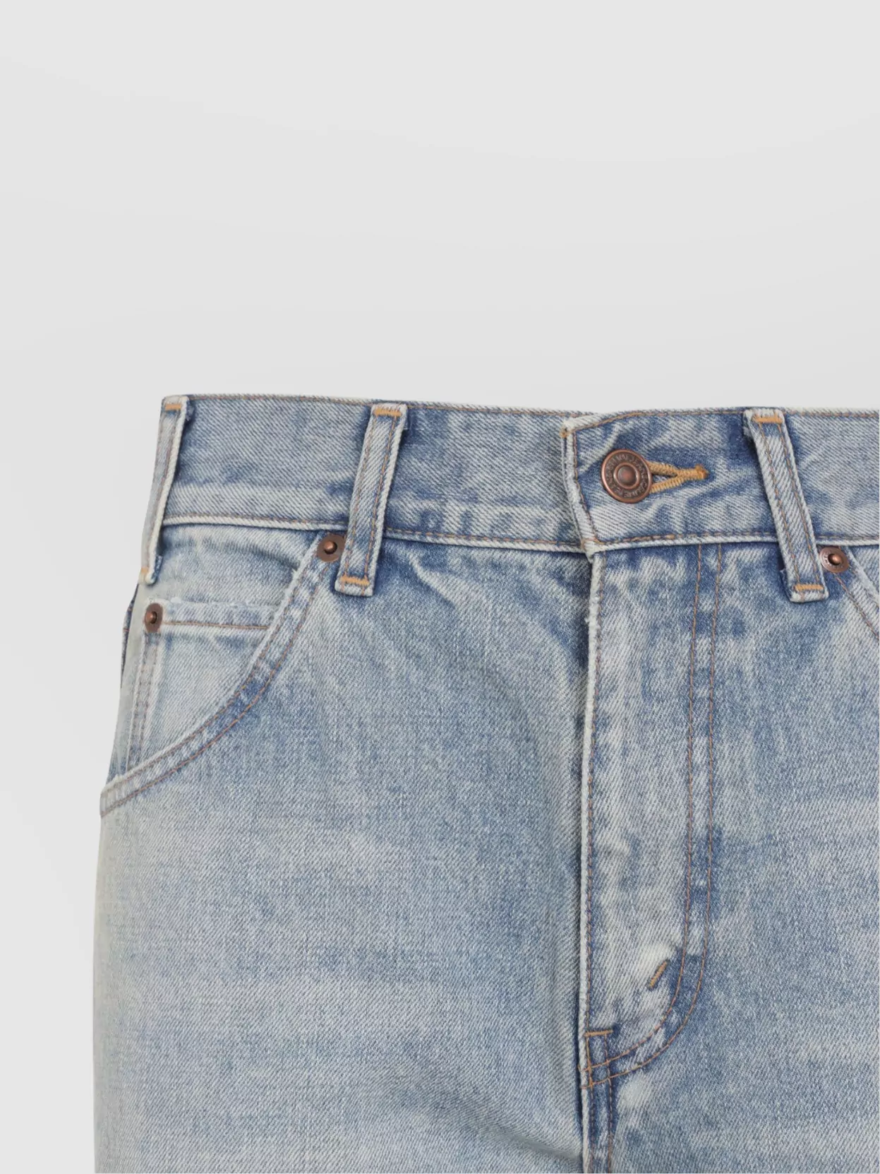 Celine Flare Jeans Raw Hem