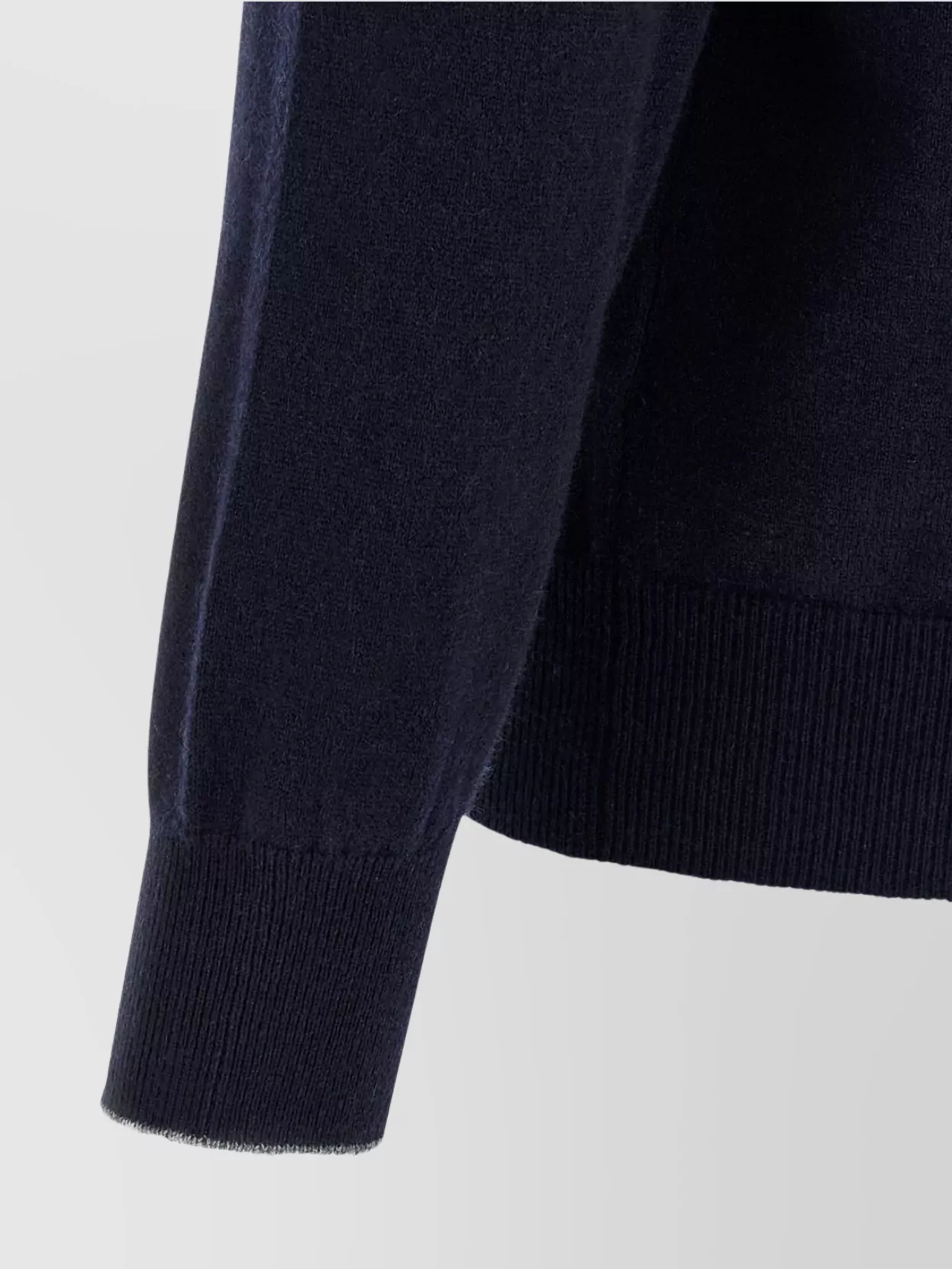 Brunello Cucinelli Collared Cashmere Polo With Ribbed Cuffs