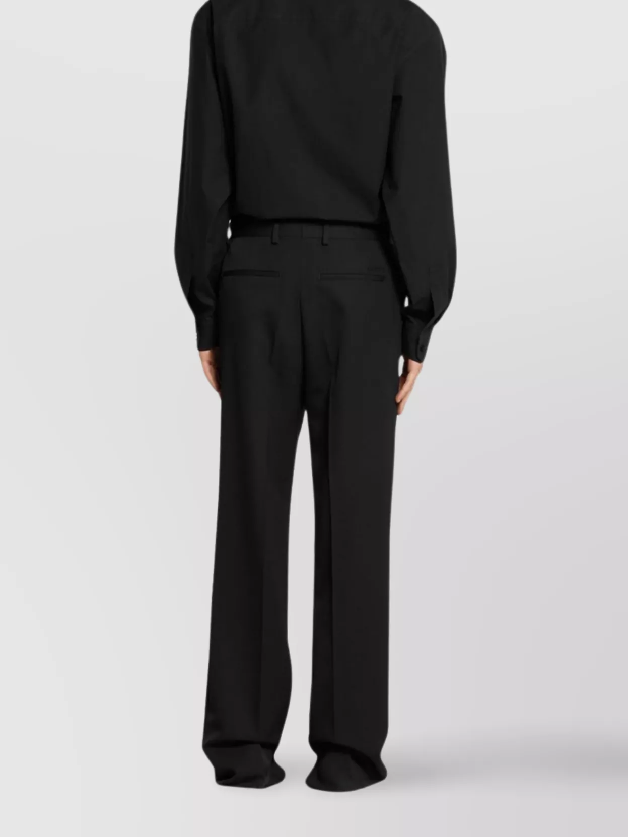 Gucci Embroidered Trousers With Belt Loops And Pockets