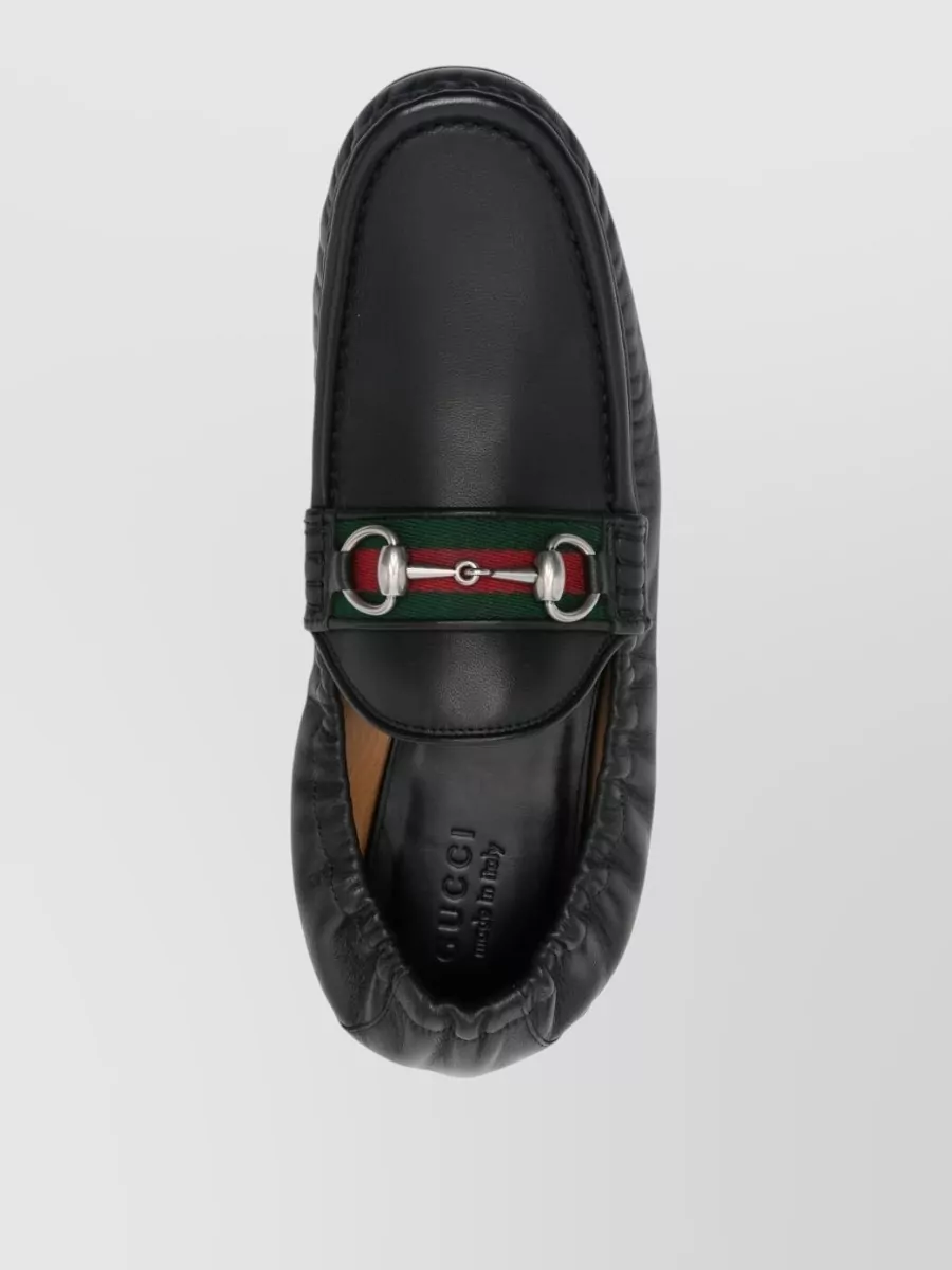 Gucci 1953 Horsebit Leather Loafers Rubber Sole