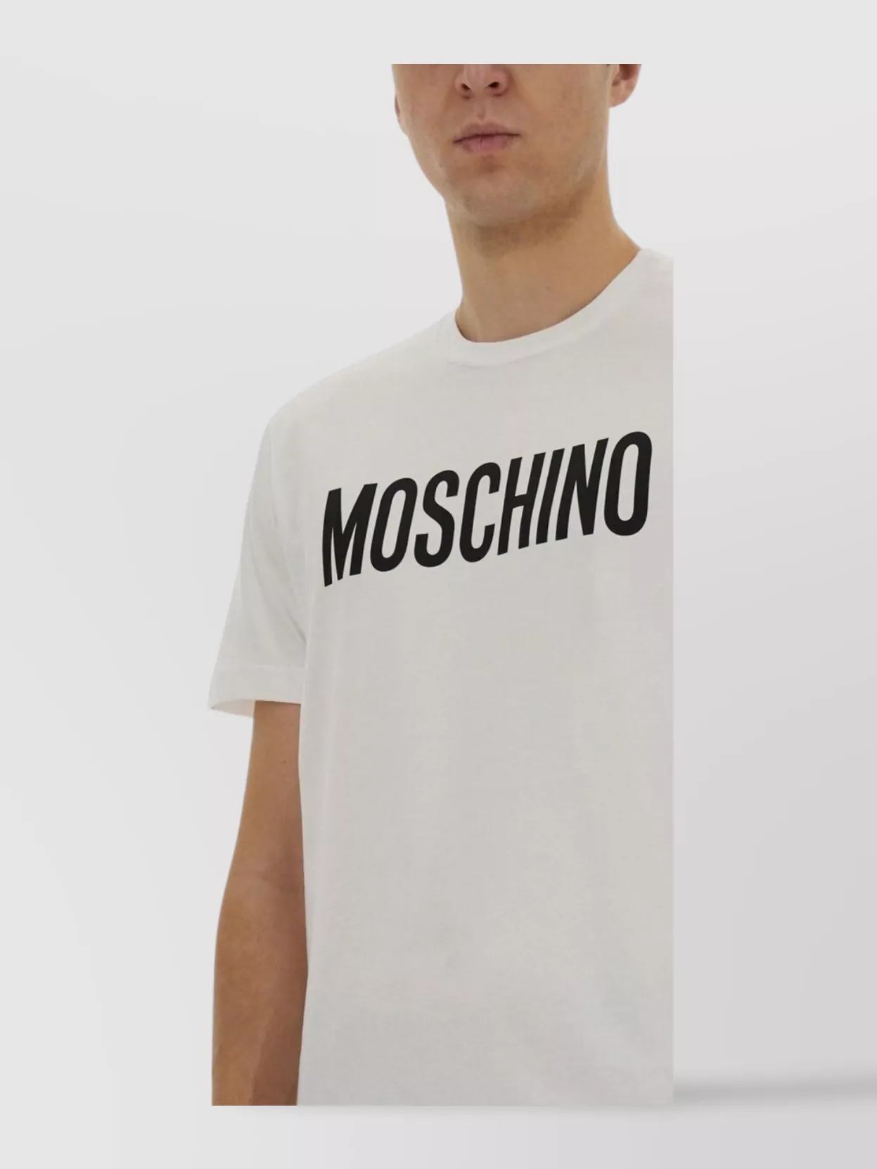 Moschino Logo Crew Neck T-Shirt