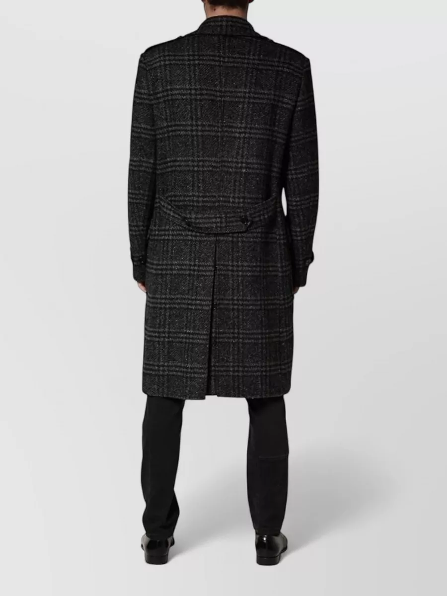 Dolce&Gabbana Checked Double Breasted Coat